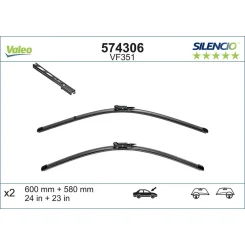 Törlőlapát - VALEO (VAL574306)
