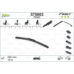 Törlőlapát - VALEO (VAL575003)