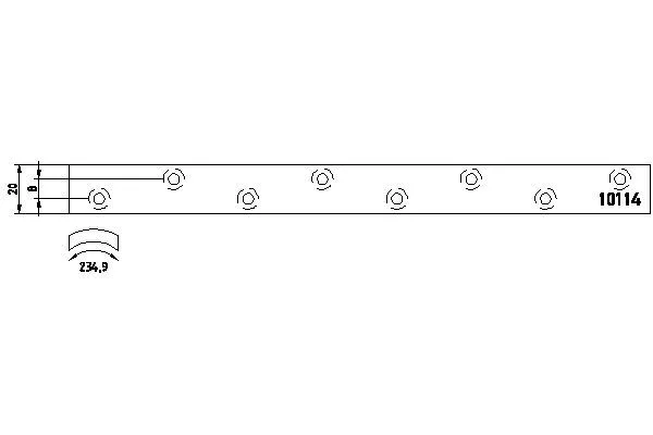 Fékbetét Készlet, Tárcsafék - TEXTAR (2958105)